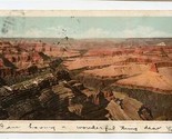 Grand Canyon Arizona From El Tovar Hotel Postcard 1907 Detroit Photograp... - £7.78 GBP