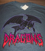 HOW TO TRAIN A DRAGON TOOTHLESS Dreamworks Dragons T-Shirt MENS SMALL NEW - $19.80