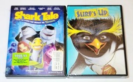 Shark Tale (Dvd, 2005, Full Screen) &amp; Surf&#39;s Up Dvd New Sealed - £5.47 GBP