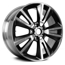 Wheel For 2011-2014 Dodge Durango 20x8 Alloy 5 V Spoke Polished Dark Charcoal - £534.21 GBP
