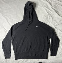 Nike Oversized Fit Sportswear Fleece Women’s Medium Black Pullover CZ259... - $30.00