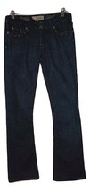 J &amp; Company Boot Cut Jeans Dark Blue Denim Zipper Fly Cotton Women&#39;s Siz... - £8.67 GBP