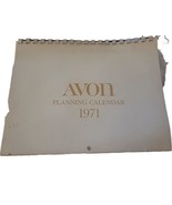 Avon Lady Planning Calendar 1971 Vintage   - $7.70