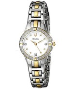 Pre-owned Bulova Women&#39;s 98R166 Diamond Case Watch - £116.74 GBP