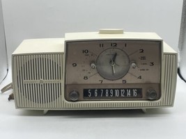 Vintage General Electric MCM Alarm Clock Radio - £56.29 GBP