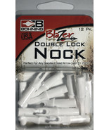Bohning 1003WH White Blazer Double Lock Nock ... - $14.73