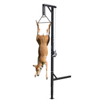 VEVOR Truck Hitch Game Hoist,400lbs,2"Receiver,360°Swivel,Adjustable Height - $111.99