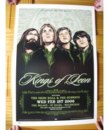 Kings De Leon Affiche The Mess Entrée The Subways Feb 2006 Aha Shake Hea... - $253.39 CAD