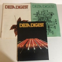Vintage 1978 Delta Digest Lot Of 3 Magazines - £19.49 GBP