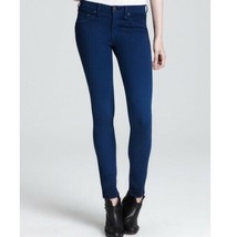 Rag &amp; Bone Legging Jeans Mid Rise PFD Blue Solid Stretch Size 26  - $29.67