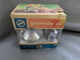 Cycle Generator Light Set Headlight Taillight Teardrop Bicycle 333 Box NEW - $49.49