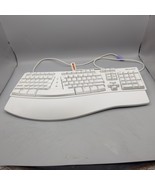 Vintage Microsoft KU-0045 Natural Keyboard Elite Ergonomic ps2 White - $690.21 MXN