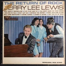 Jerry Lee Lewis - The Return Of Rock Vinilo LP Monaural / Smash Records 27063 - $18.68