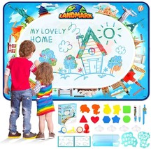 Aqua Magic Mat 47.3 X 35.5 Inches Extra Large Painting Water Drawing Mat for kid - £10.88 GBP