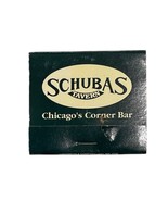 Schubas Bar Tavern Matchbook Chicago Music Club Matches Green Harmony Grill - £11.85 GBP