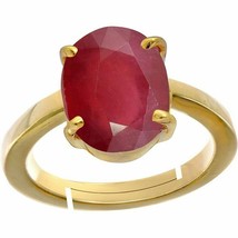 Natürlich Zertifiziert 7 Karat Pink Rubin Juwelen Handgemacht 14k Vergoldet Für - £169.77 GBP+