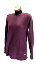 PINK Victorias Secret Sweatshirt Womens XS Purple Long Sleeve Pullover C... - $20.00