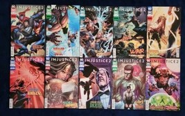 INJUSTICE 2~ Issue #19 thru #36 Plus Annual #2 &amp; 2 Xtra #25  (Lot Of 21) 2018 DC - $19.99