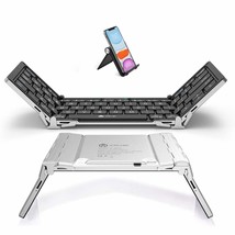 Foldable Bluetooth Keyboard, iClever BK03 Wireless Portable Keyboard, Travel Fol - £54.50 GBP