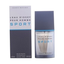 L'eau D'issey Pour Homme Sport by Issey Miyake 1.6 fl.oz / 50 ml EDT Spray - £33.26 GBP