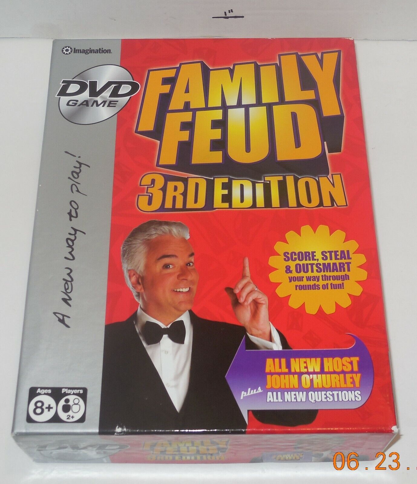 2007 Imagination Family Feud 3rd Edition DVD Board Game Family - $10.08