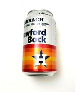 Houston Astros MLB Crawford Bock 12 Oz EMPTY Aluminum Beer Can White/Blu... - £8.54 GBP