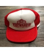 Vintage Westward-Ho Casino Las Vegas Trucker Snap Back One Size Red Whit... - $19.89