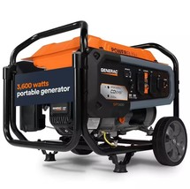 Portable Generator Gasoline Powered 3600-Watt Recoil Start w CoSense Hea... - $373.99