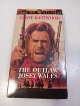 The Outlaw Josey Wales VHS Tape Clint Eastwood - $2.97