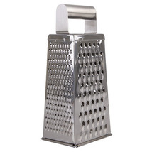 Appetito Stainless Steel 4-Sided Grater - Deluxe - £33.07 GBP