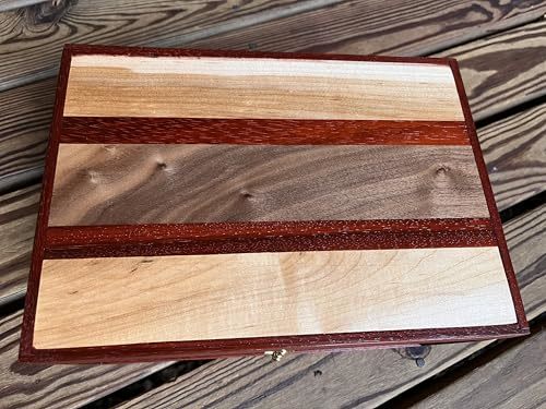 Handcrafted Wooden Keepsake Box Anniversary Birthday Graduation Christmas Gift J Item image 8