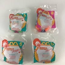 Nickelodeon Tangle McDonald&#39;s Toys 4pc Lot Twist-A-Zoid Vintage 1996 New Sealed  - $17.77