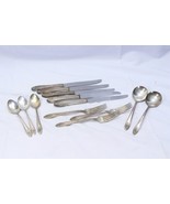 Wm A Rogers A1 Plus Oneida Silverplate  Lot of 13  Spoons Forks Knives - $22.53