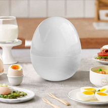 Egg Pod Microwave Oven Cooker Perfectly Cooks Hard Boiled Detaches Shell Gift - £18.21 GBP