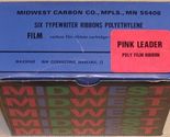 Box of 6 Midwest Carbon Selectric II Compatible Typewriter Ribbons - £11.95 GBP