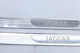 02-08 JAGUAR X-TYPE FRONT DOOR SCUFF PLATES PANELS TRIM PAIR Q9547 image 3
