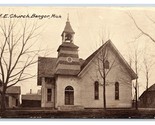 Methodist Episcopal M E Church Bangor Michigan MI DB Postcard W18 - $4.90