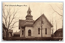 Methodist Episcopal M E Church Bangor Michigan MI DB Postcard W18 - £3.84 GBP