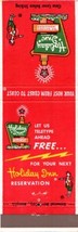 Matchbook Cover Holiday Inn Salt Lake City Utah - £5.13 GBP