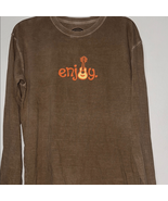 Life Is Good Brown Graphic Tee - $13.72