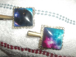 Jewelry Hair clips Solar System 1 set of 2 alligator clamp style 902 - $7.50