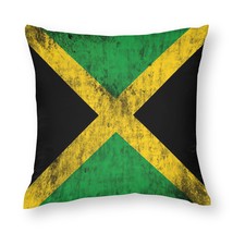 Mondxflaur Jamaica flag Pillow Case Covers for Sofas Polyester Decorativ... - $202.52 MXN+