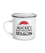 Funny Coffee Mug - Hockey is My Favorite Season Festive Sport Graphic En... - $21.29