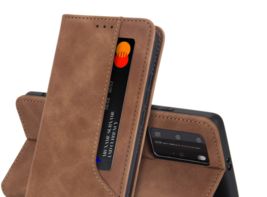 Magnetic Leather Wallet Flip Case cover for Huawei P40 Pro Plus P40 Lite - £41.88 GBP