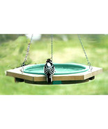 Songbird Essentials Mini Hanging Bird Bath Green - $107.18 CAD