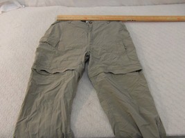 Women&#39;s The North Face 100% Nylon Tan Medium Pants / Zip Off Shorts 34169 - £24.11 GBP
