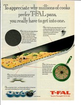 1993 T-Fal Magazine Print Ad Non Stick Cookware Advertisement Millions Of Cooks - £11.55 GBP