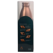Aayu Seamless Copper Bottles- 1000 ml - Promotes mind and Body Health - £23.72 GBP