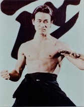 Bruce Lee bare chested and ready for action 8x10 inch photo - $12.99