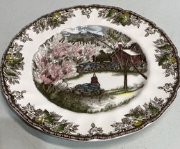 THE WELL The Friendly Village Johnson Bros 10.5&quot; Dinner Plate Great Condition - £13.65 GBP